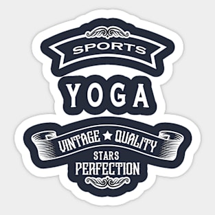 The Yoga Sticker